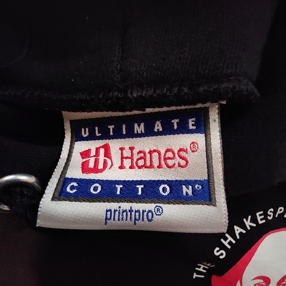 NWOT The Shakespeare Center 2018 Los Angeles Sweatshirt Hoodie UNISEX Sz. XL - Picture 7 of 9
